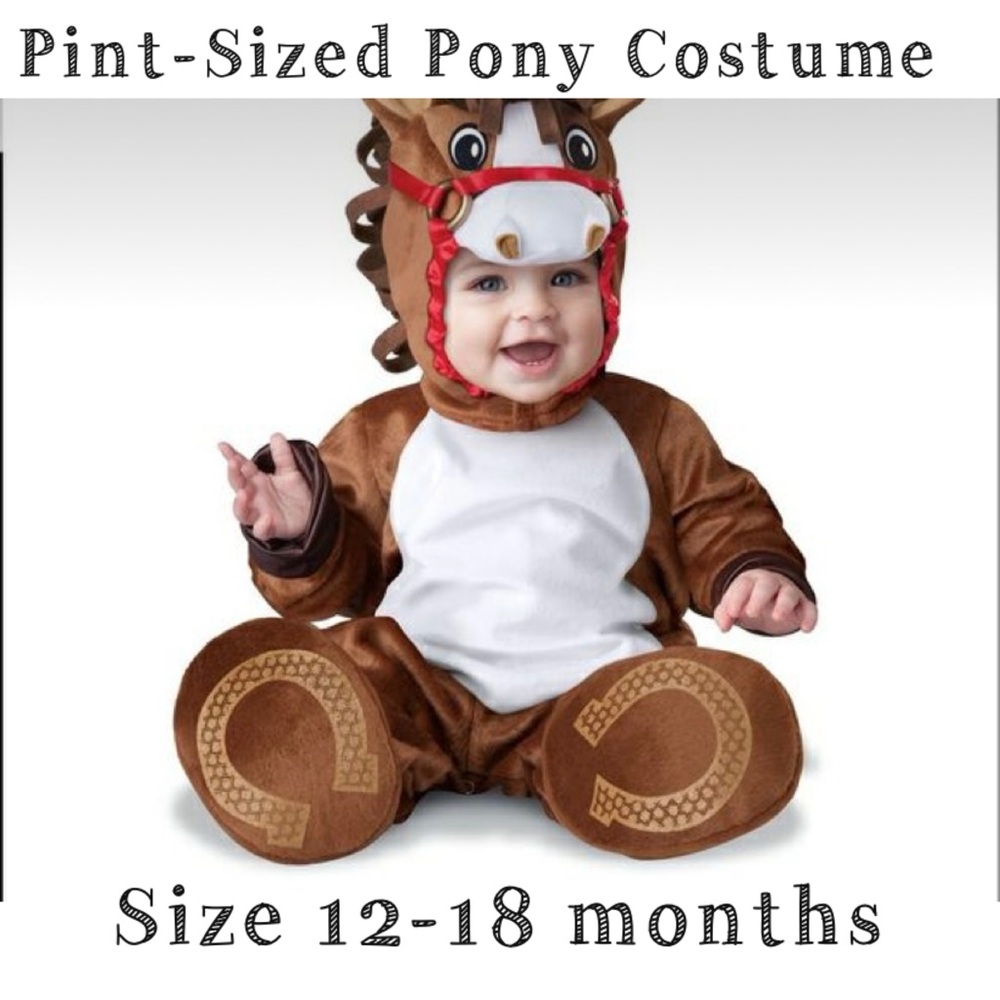 Pint-Sized Pony costume-Infant size 12-18 months-NWT